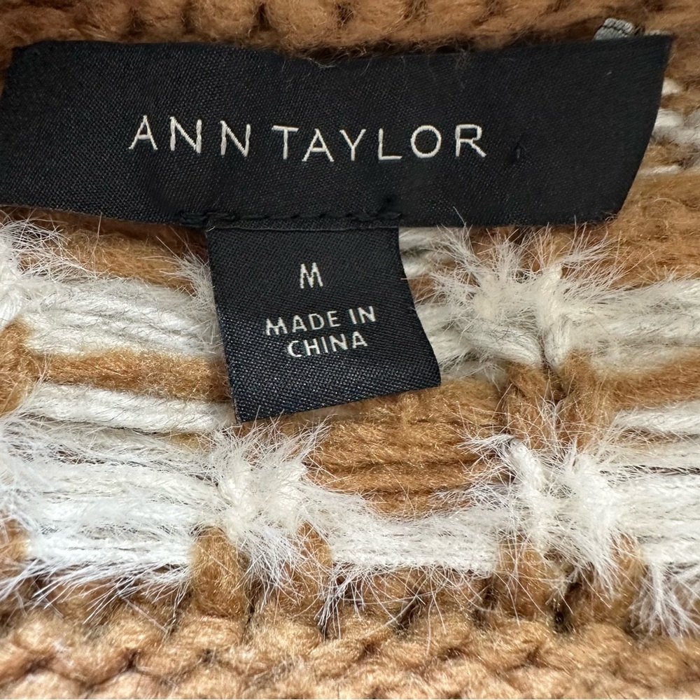 Ann Taylor fair isle cropped cardigan - Picture 8 of 11